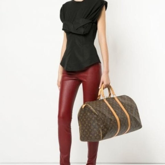 Louis Vuitton Other - authentic Louis Vuitton LV Boston Bag Keepall 50 Browns Monogram